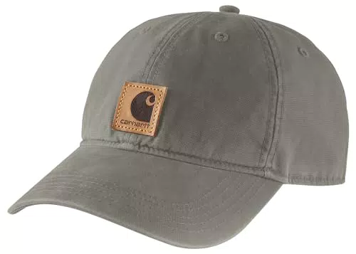 Carhartt Casquette en Toile, Dusty Olive, OS Homme