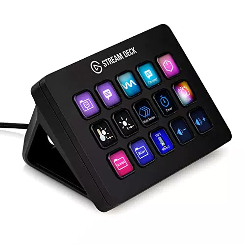 Elgato Stream Deck MK.2 Contrôleur de studio, 15 touches macro