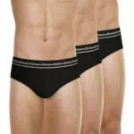 Eminence - Lot de 3 Slips Homme Business - Taille : 8 - Couleur : Noir-Noir-Noir