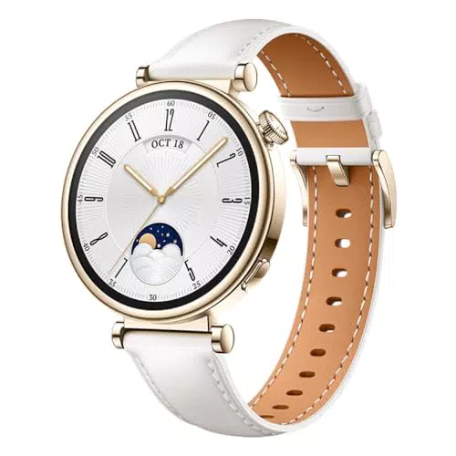 HUAWEI Watch GT 4 Montre Connectée Femme Jusqu'à 14 Jours d'autonomie - Compatible avec iOS et Android - Suivi de la fréquence Cardiaque - Montre Sport