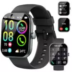 Jugeman Montre Connectée Homme Femme avec Appel Bluetooth