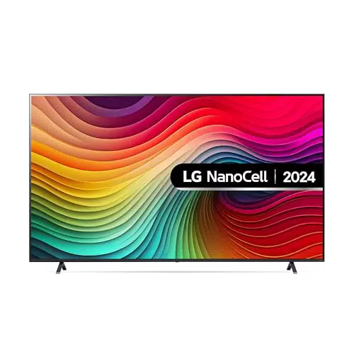 LG Nanocell TV 2024, 86NANO81, 86 Pouces, UHD, Processeur α8 AI 4K