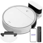 OKP K5B Aspirateur Robot Silencieux avec WiFi, Bluetooth et Télécommande
