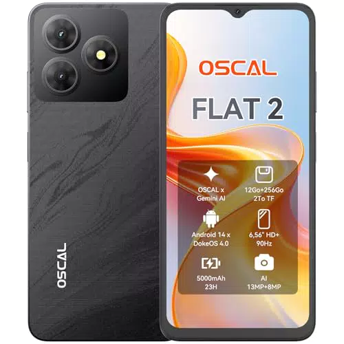OSCAL Flat 2 Gemini AI Telephone Portable Android 14