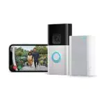 Ring sonnette vidéo Plus sans fil + Chime Pro, Caméra sonnette vidéo sans fil à installer soi-même