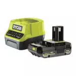 Ryobi - Batterie 18 V ONE+ 2, 0 Ah lithium-Ion avec Indicateur de Niveau de Charge - Adaptée avec les Outils ONE+ Rétro-Compatible - Garantie 3 Ans - Grande Autonomie et Performance - RB18L20