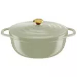 Tefal Cocotte en fonte ovale 30cm, Cocotte légère en fonte d'aluminium