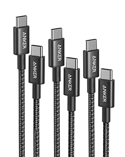 Cavo di Ricarica USB C verso USB C Anker - Carica Rapida 100W - Compatibile con iPhone, MacBook Pro, iPad Pro, iPad Air, Samsung