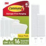 Command Languettes Accroches Tableaux Moyen et Grand Modèles - Fixation sans Dommage