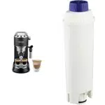 De'Longhi Dedica Style, Machine expresso, Acier Chromé & KG79 Moulin à Café Electrique