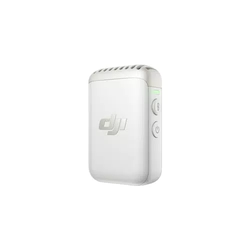 DJI Mic 2 - Microphone sans fil avec réduction de bruit et enregistrement interne