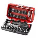Facom Coffret Douilles 1/4 6 Pans Métriques RL.NANO1