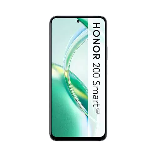 HONOR 200 Lite - Smartphone 5G, 8 Go RAM, 256 Go, Écran AMOLED 6,7", Triple Caméra 108 Mpx