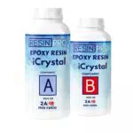 Icrystal Résine Époxy Ultra Transparent pour Bijoux et Créations Artistiques