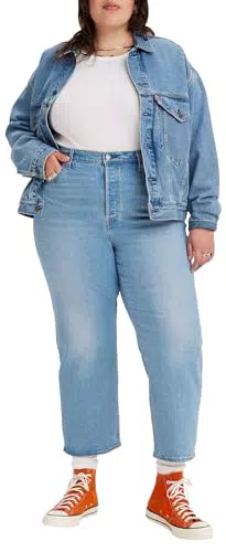 Levi's Jeans Femme Ribcage Straight Ankle Plus Size