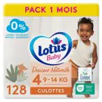 Lotus Baby Douceur Naturelle Culottes 7 11 kg Pack 1 Mois