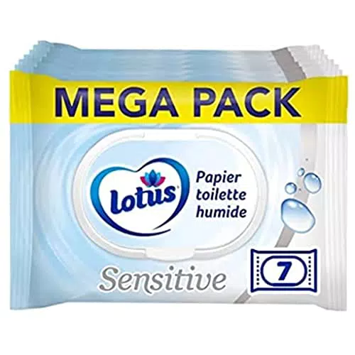 Lotus Papier Toilette Humide Natural Aloe - Sans colorant