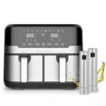 MasterPRO Rocket Duo Friteuse à air chaud 2400W avec contrôle de température
