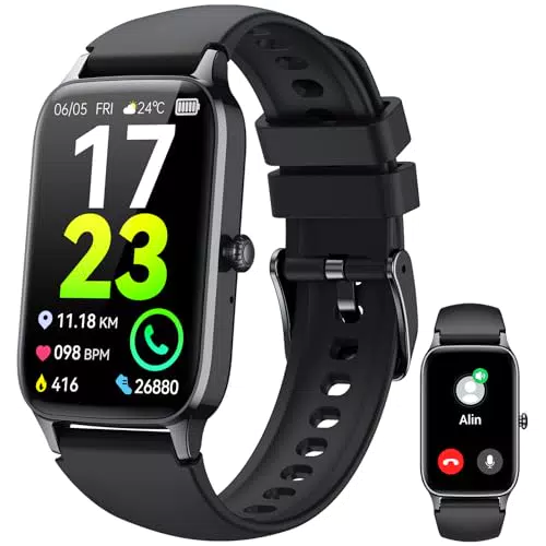 Montre Connectée 2025 Smartwatch Bluetooth avec 110+ Modes Sportifs IP68