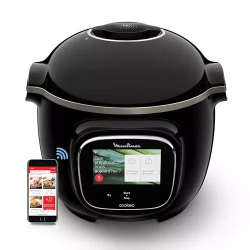 Moulinex Cookeo Touch Wifi Multicuiseur Intelligent, Recettes Intégrées et Application
