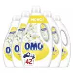 OMO Lessive Liquide Mangue d'Évasion - Propreté Éclatante & Parfum Naturel