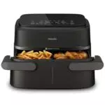 Philips Air Fryer NA154/00 - Friteuse à Air avec Séparateur Amovible, 10 Modes de Cuisson