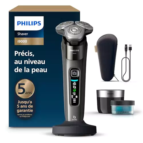 Philips Rasoir i9000, rasoir électrique sec et humide