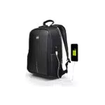 Port Designs Sac à Dos Connecté pour Ordinateur Portable avec Protection Pluie Chicago Evo-fit