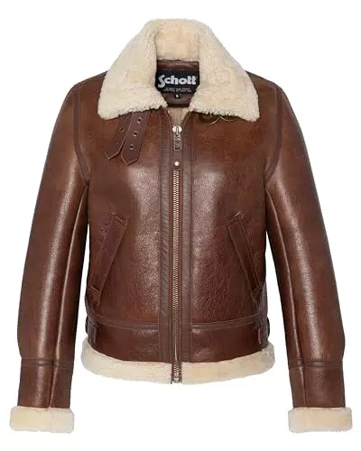Schott NYC Veste en Cuir Femme Modèle LCW1257