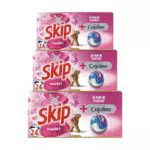 Skip Capsules Tout-en-1 Extra Détachant pour Lessive 24 Lavages