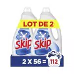Lessive Liquide Active Clean Skip, 112 Lavages, Ingrédients Actifs d'Origine Végétale