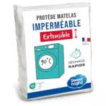 Sweetnight - Protège Matelas Imperméable et Respirant, Lavable à 90°C