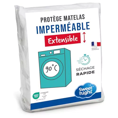 Sweet Night - Protège Matelas Imperméable et Micro Respirant