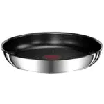 Tefal Ingenio Preference Poêle 28 cm en acier inoxydable avec revêtement antiadhésif