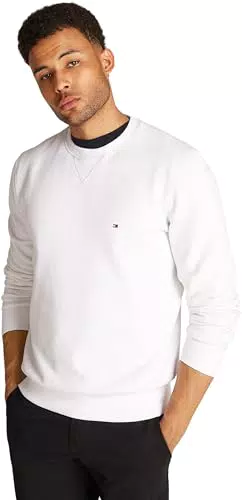 Tommy Hilfiger Sweat Essential Fleece Crew Neck Regular Fit pour Homme