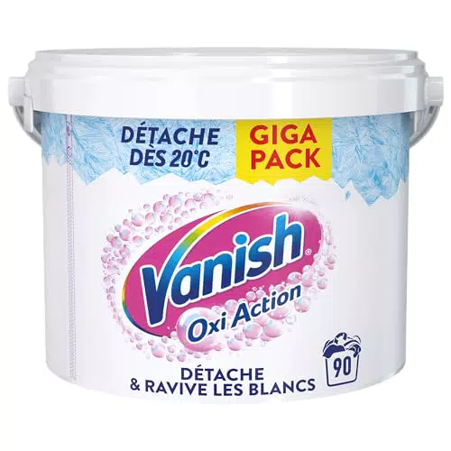 Vanish Oxi Action Détachant Poudre Efficace dès 20°