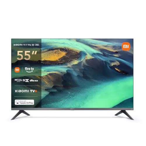 Xiaomi TV F Pro 55", QLED 4K UHD, Smart TV, Fire TV, HDR10+, Alexa