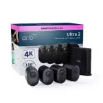 Arlo Ultra 2 4K - Caméra de surveillance WiFi extérieure, vision nocturne, compatible Alexa