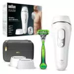 Braun Silk·expert Pro 5 Épilateur à Lumière Pulsée, Épilation Semi-Définitive