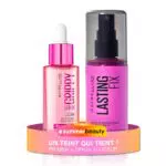 Maybelline Duo Teint Longue Tenue : Grippy Serum & Spray Fixateur Lasting Fix
