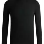 Pull à col roulé HUGO Hommes San Thomas-M en Laine Vierge
