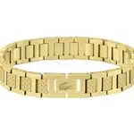 Lacoste Bracelet à Maillons pour Homme Collection Métropole Motif Petit Piqué