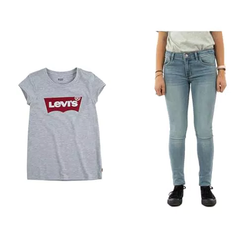 LVG T-shirt Batwing SS E4234 et Jean Super Skinny Fille 710