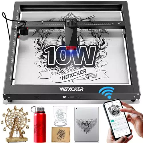 JL7 Machine à Graver Laser 60W – Laser Puissant, Précision Métallique et Vitesse