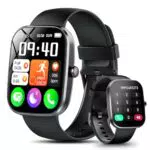 Montre Connectée HD avec Appel Bluetooth, Moniteur Cardiaque et IP68