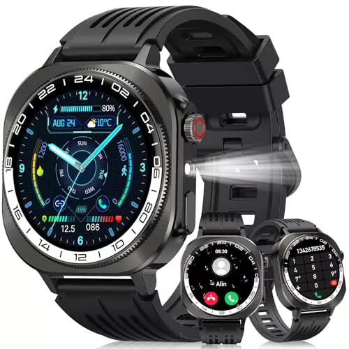 Smartwatch Connectée 660mAh AMOLED 1.43" IP68 - Appel Bluetooth, Cardio, Sport