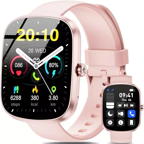 OUKITEL Montre Connectée Sportive IP68 avec Appel Bluetooth et Suivi Santé