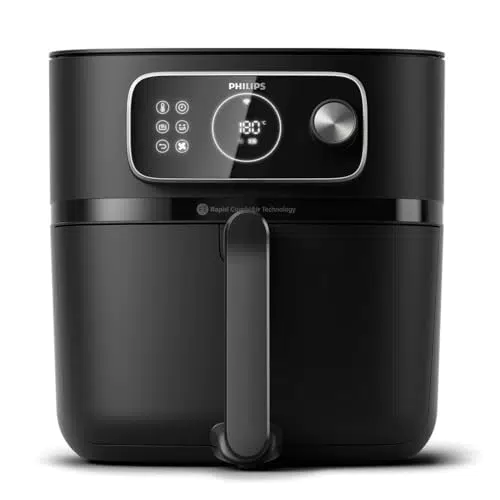 Philips Air Fryer HD9876/90 - Friteuse sans huile 22 en 1, Connexion WiFi