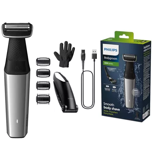 Philips Bodygroom Series 5000, tondeuse corps et entrejambe étanche