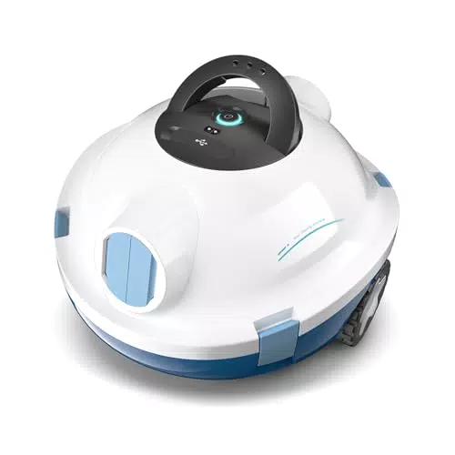 Robot Piscine Sans Fil - Aspirateur Automatique Puissant pour Piscines jusqu'à 100 m